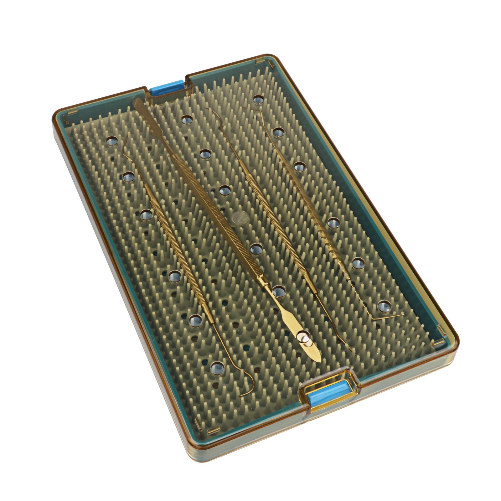 Silicone Sterilization Tray Case Disinfection Box Large Size for Instruments USA