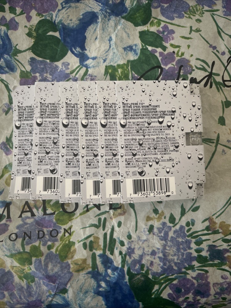 x6 Mac Fix + Setting Spray (2.5ml) Each