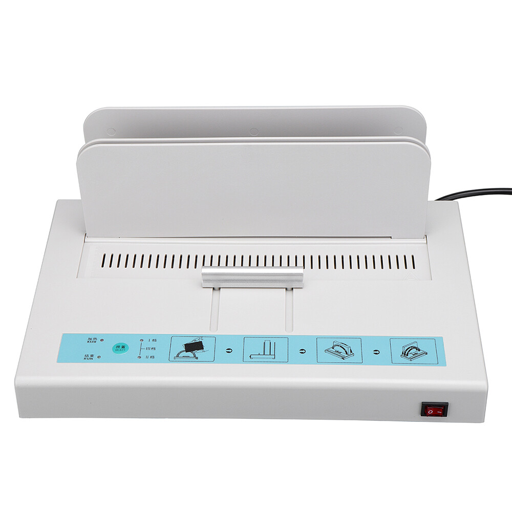 Thermal Binding Machine, 110V Hot Glue Binding Machine A4 Document Heat Binder
