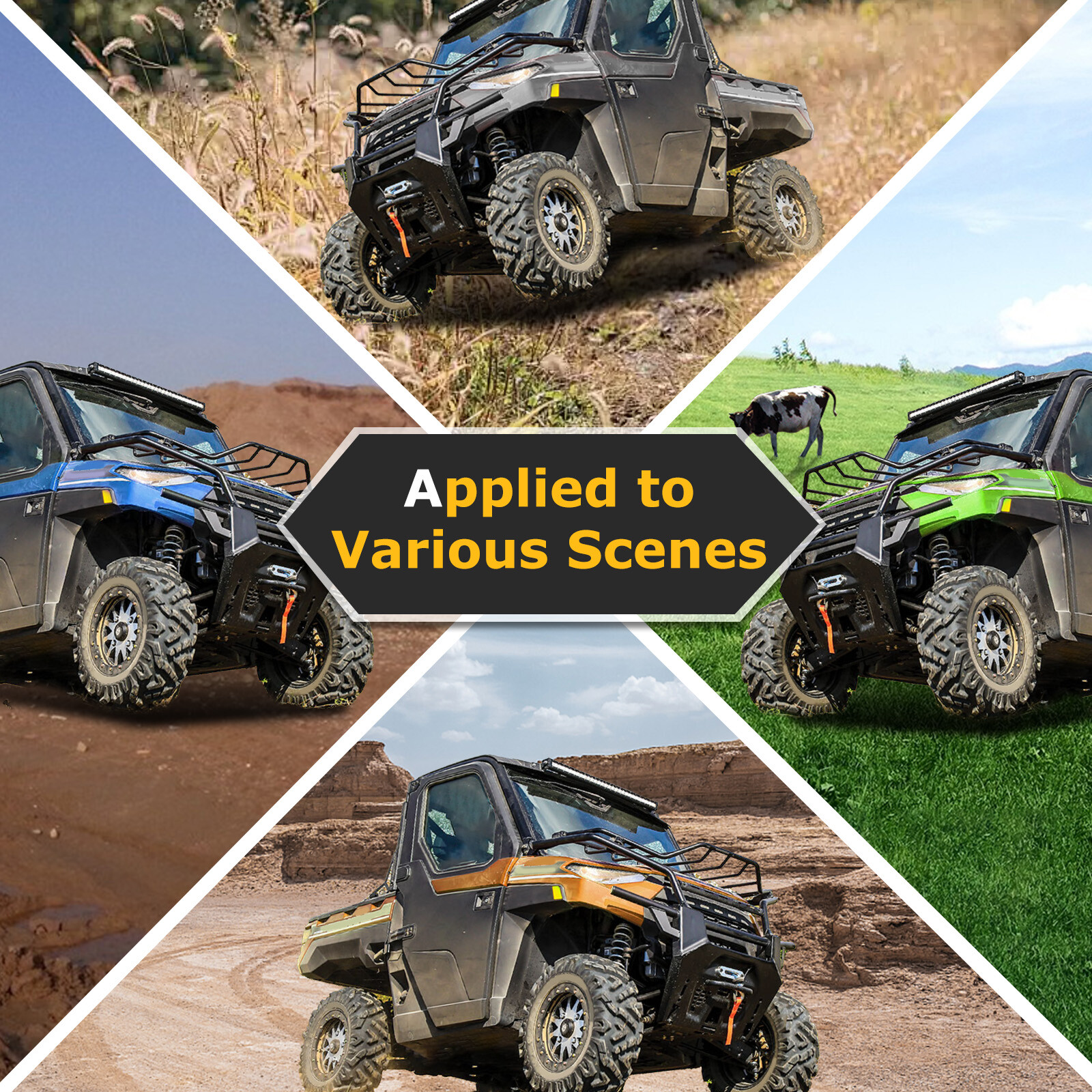 Front Storage Hood Rack For Polaris Ranger XP 1000/ Crew 2018-2024