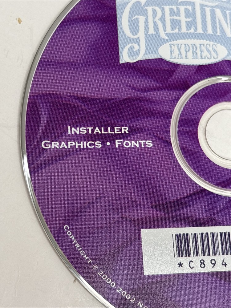 Art Explosion Greeting Card Factory Express CD PC Software 2002