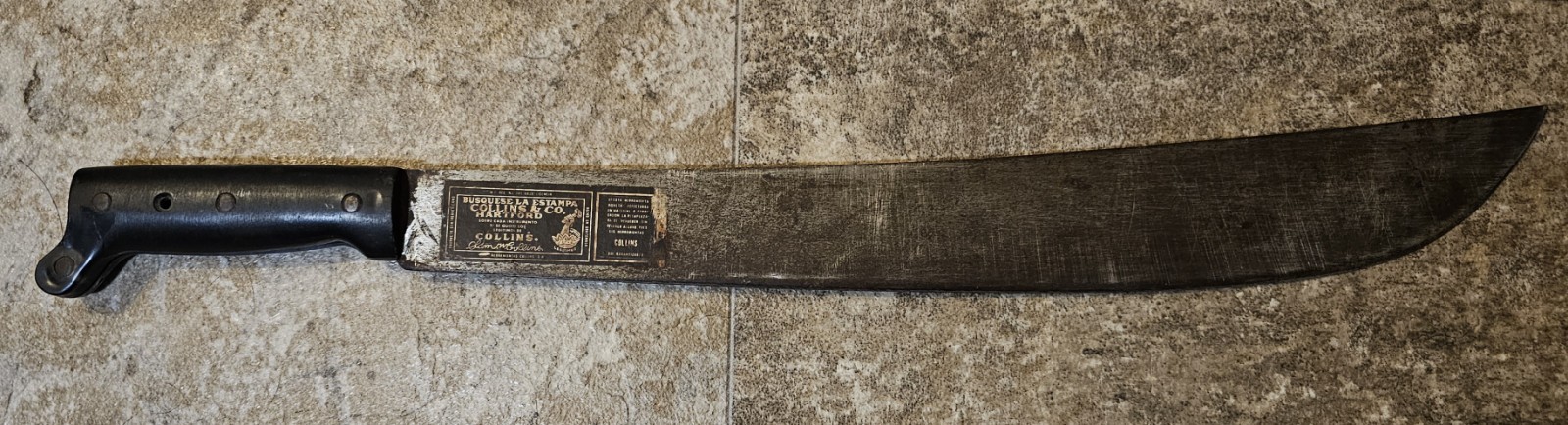 Collins & Co. 18" Machete Hartford