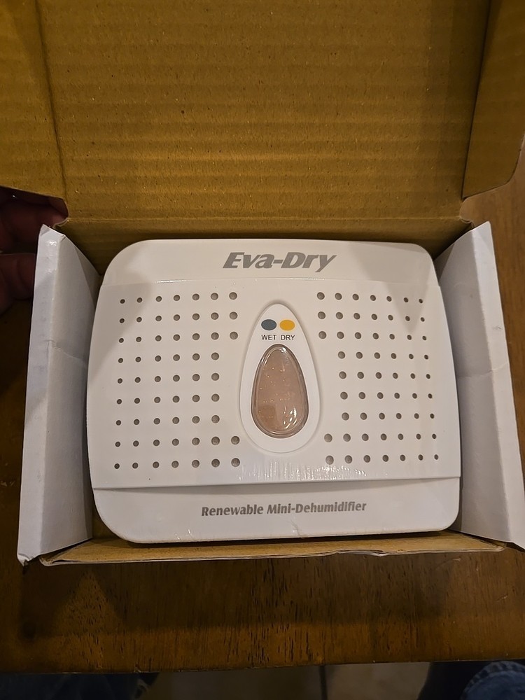 Eva-Dry Wireless Mini Dehumidifier, White (E-333)