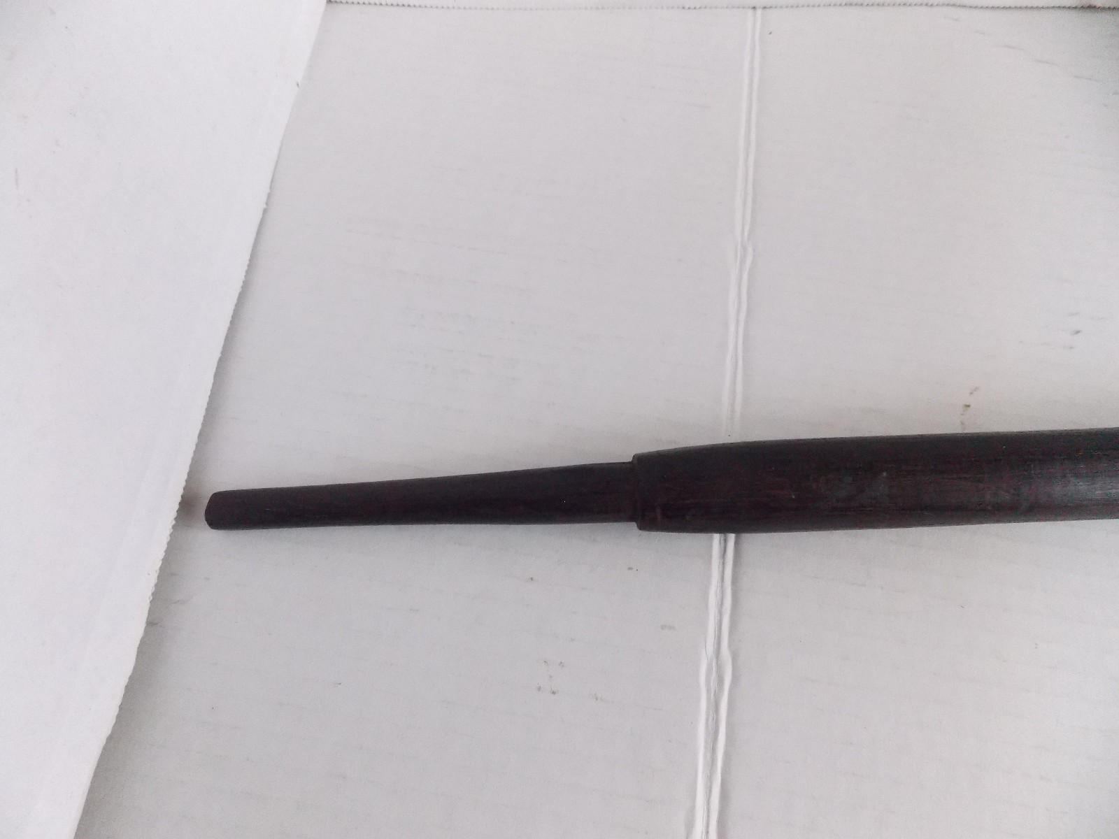 Tun Tun Dayak Borneo Indonesia pig charm measuring stick 22"