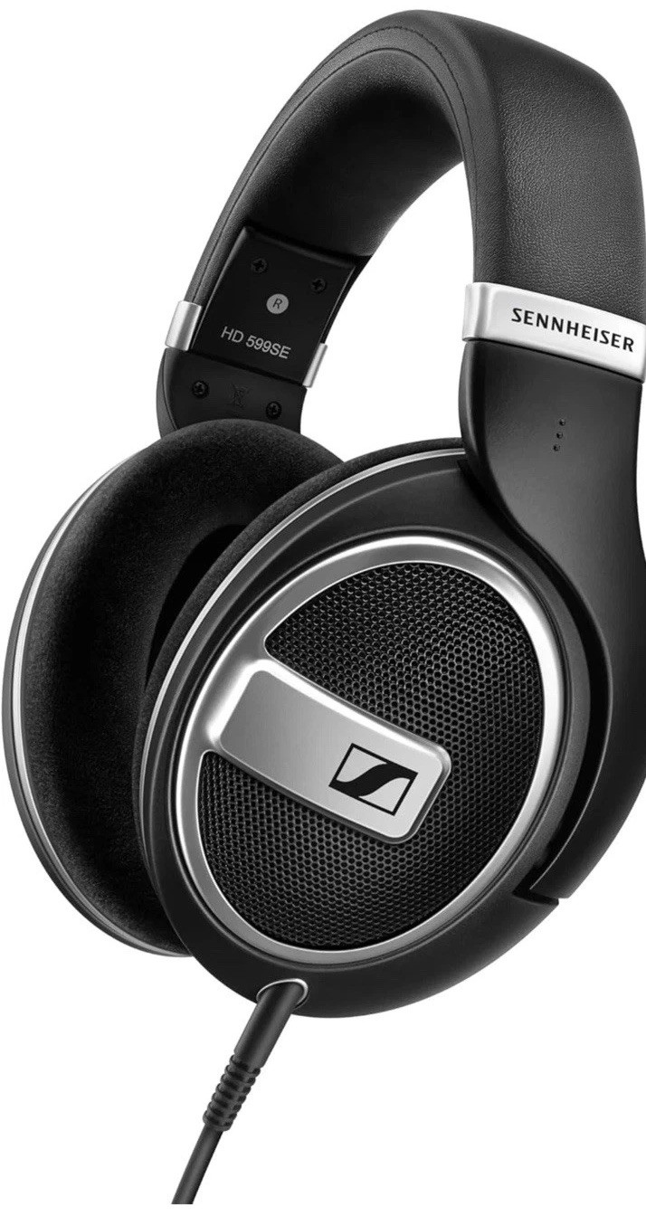 Sennheiser HD 599 - Open Headphones, Special Edition, Black, Wired