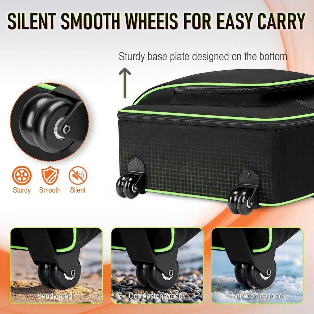 DJ Controller Case with Wheels Compatible for DDJ-/ DDJ-/ 1000/ / / / SC LIVE...