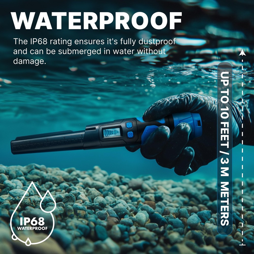 CKG Metal Detector Pinpointer 360° Detection