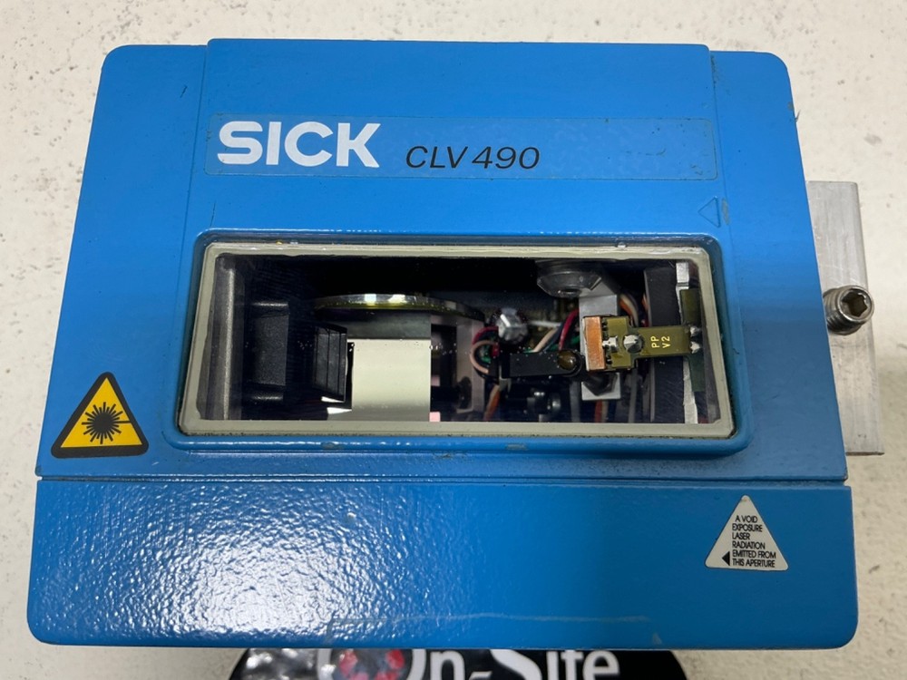 SICK CLV490-0010 FIXED MOUNT BARCODE SCANNER CLV490