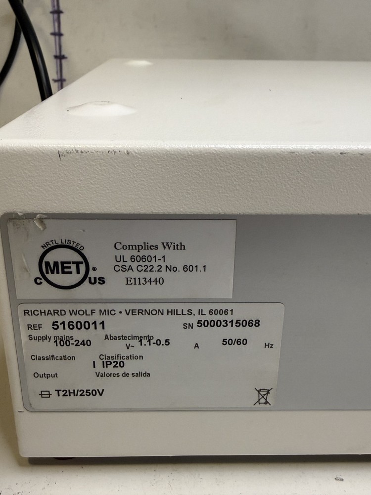 R. Wolf Endolight LED 1.1 Light Source Endoscopy REF 5160011