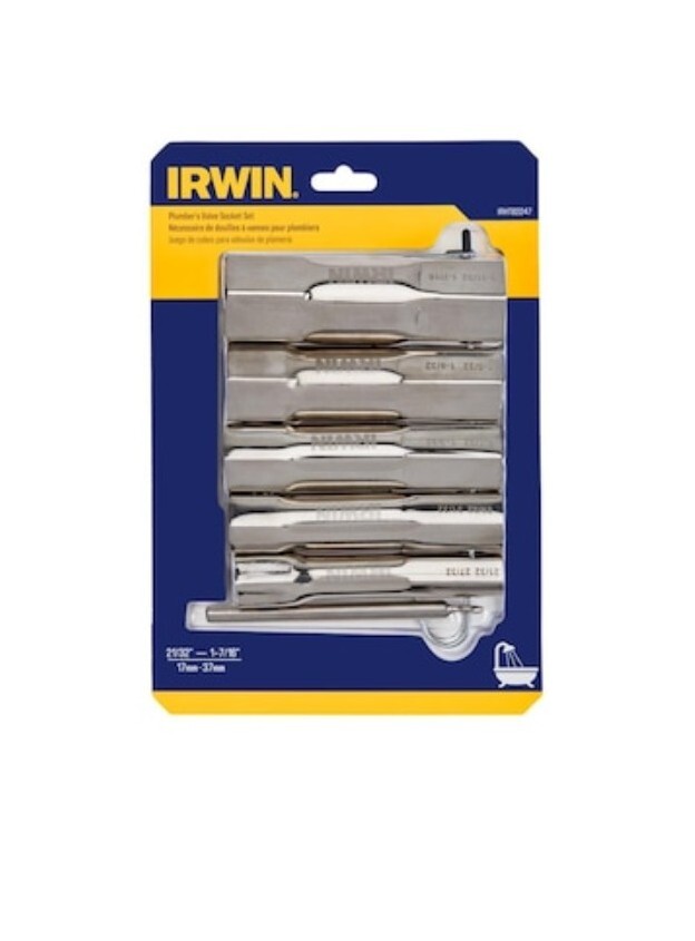 Irwin Plumber’s Valve Socket Set