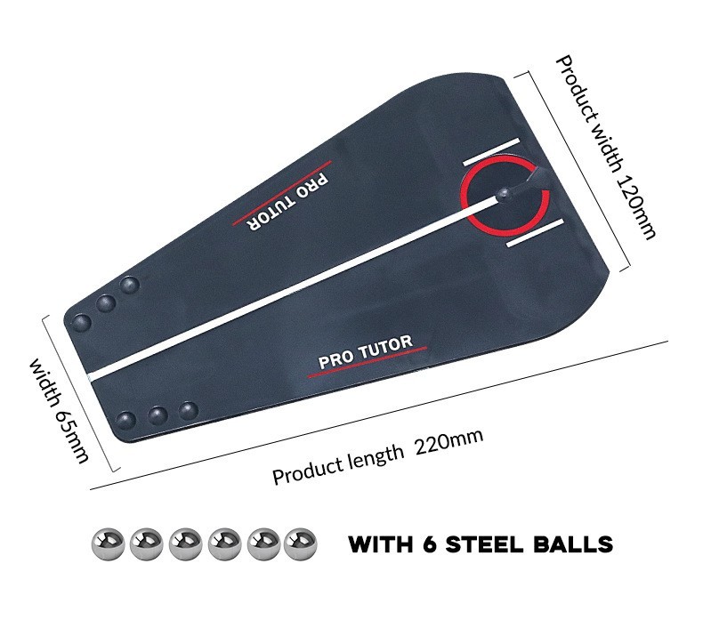 Golf Putter Practice Assistant Correcting Putter Posture Practice Tool
