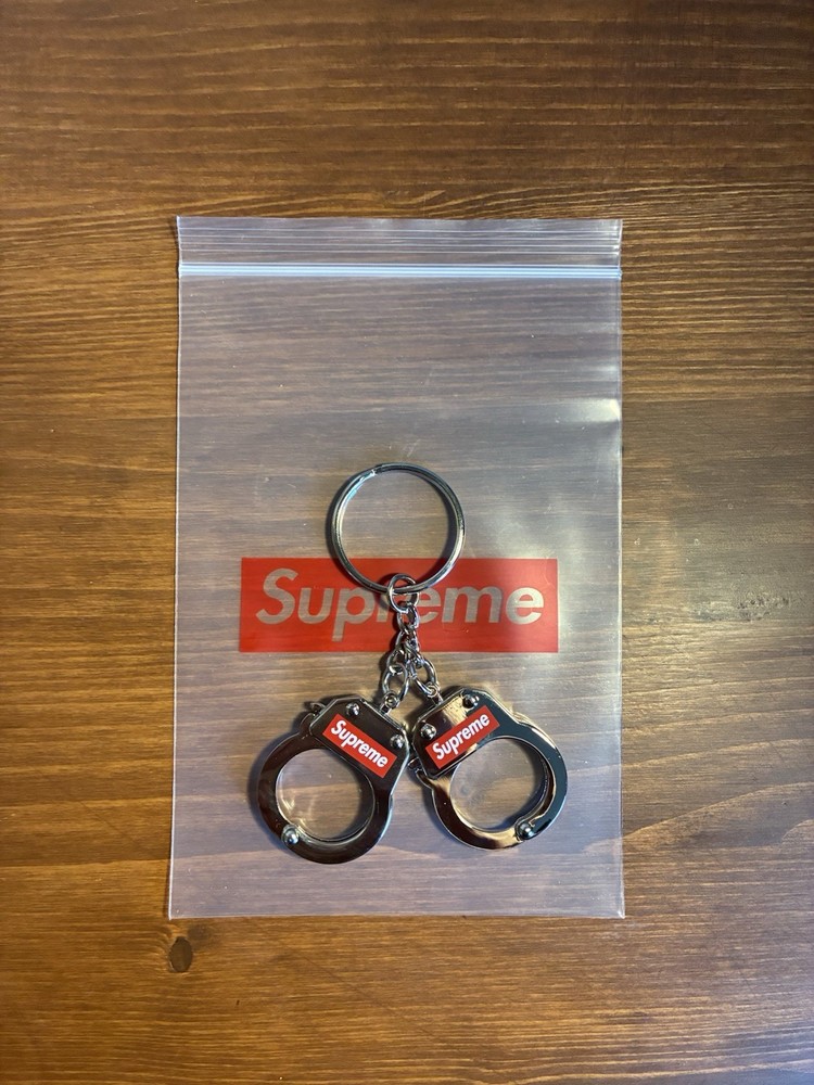 Supreme Handcuff Keychain – Brand New!