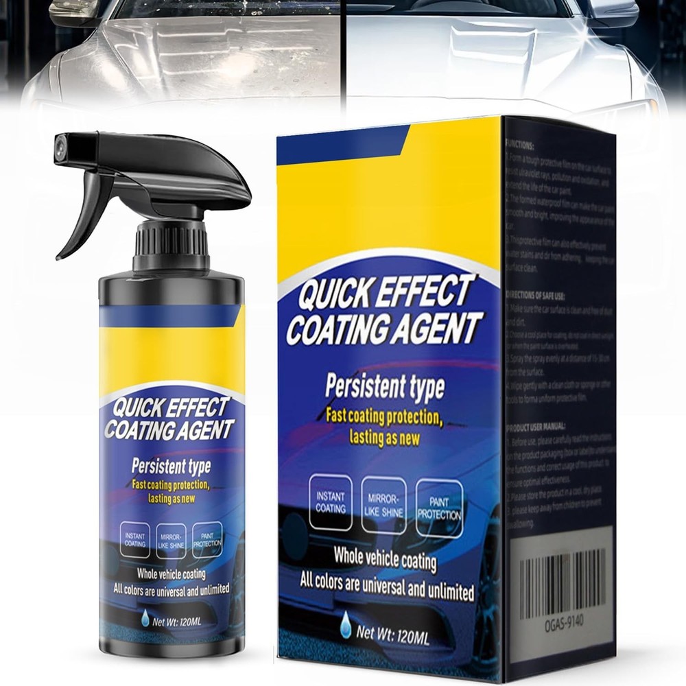 Quick Effect Coating Agent, Ceramic Spray for Car Wax Polish Paint...