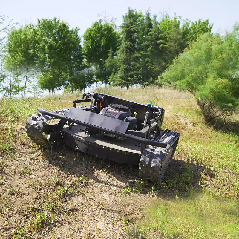 Robot lawn mower sale！22HP Remote Control Lawn Mower 65° Climbing Free shipping