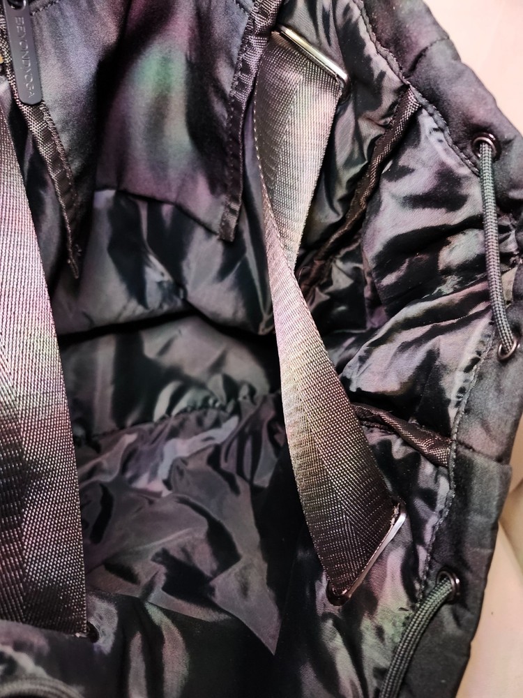 Beyondyoga black drawstring, backpack, shoulder , bag