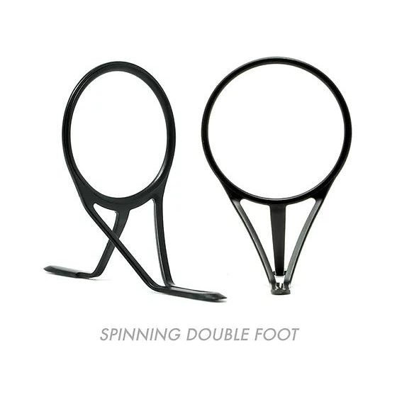 VABBDF - Vortex Air SS Black Ring/Black Frame Double Foot Guide CLOSEOUT