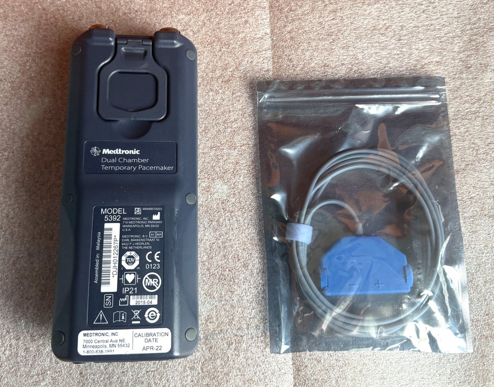 5392 Dual Chamber Temporary Pacemaker with 5433A Cable