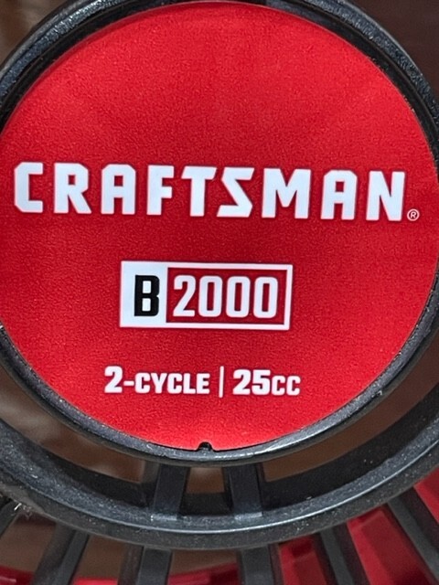 Craftsman B2000 Gas Leaf Blower 2-Cyc 25cc Air filter Cover With Choke, Bolt NEW