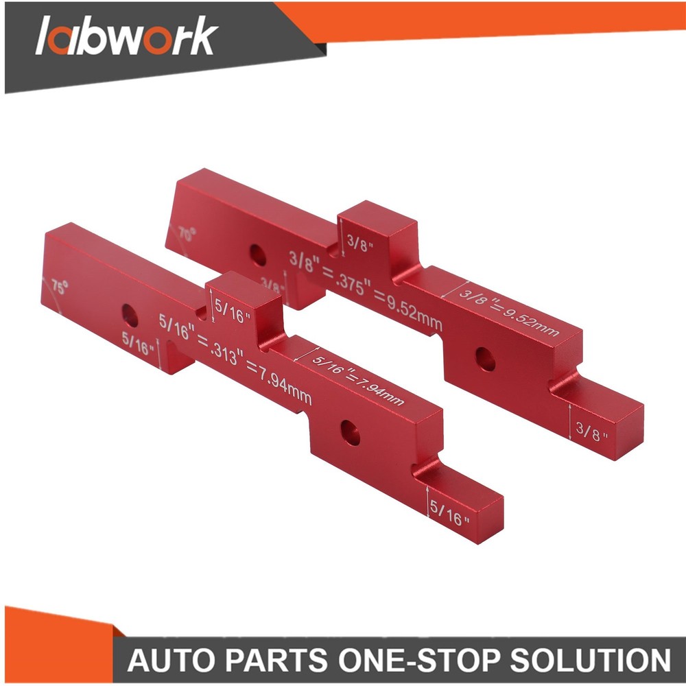 Labwork 14 Pcs Router Table Setup Bars Precision Aluminum Setup Blocks