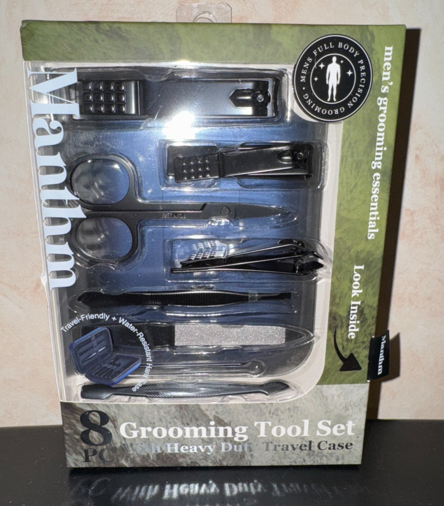 Manthm 8 piece grooming Tool Set