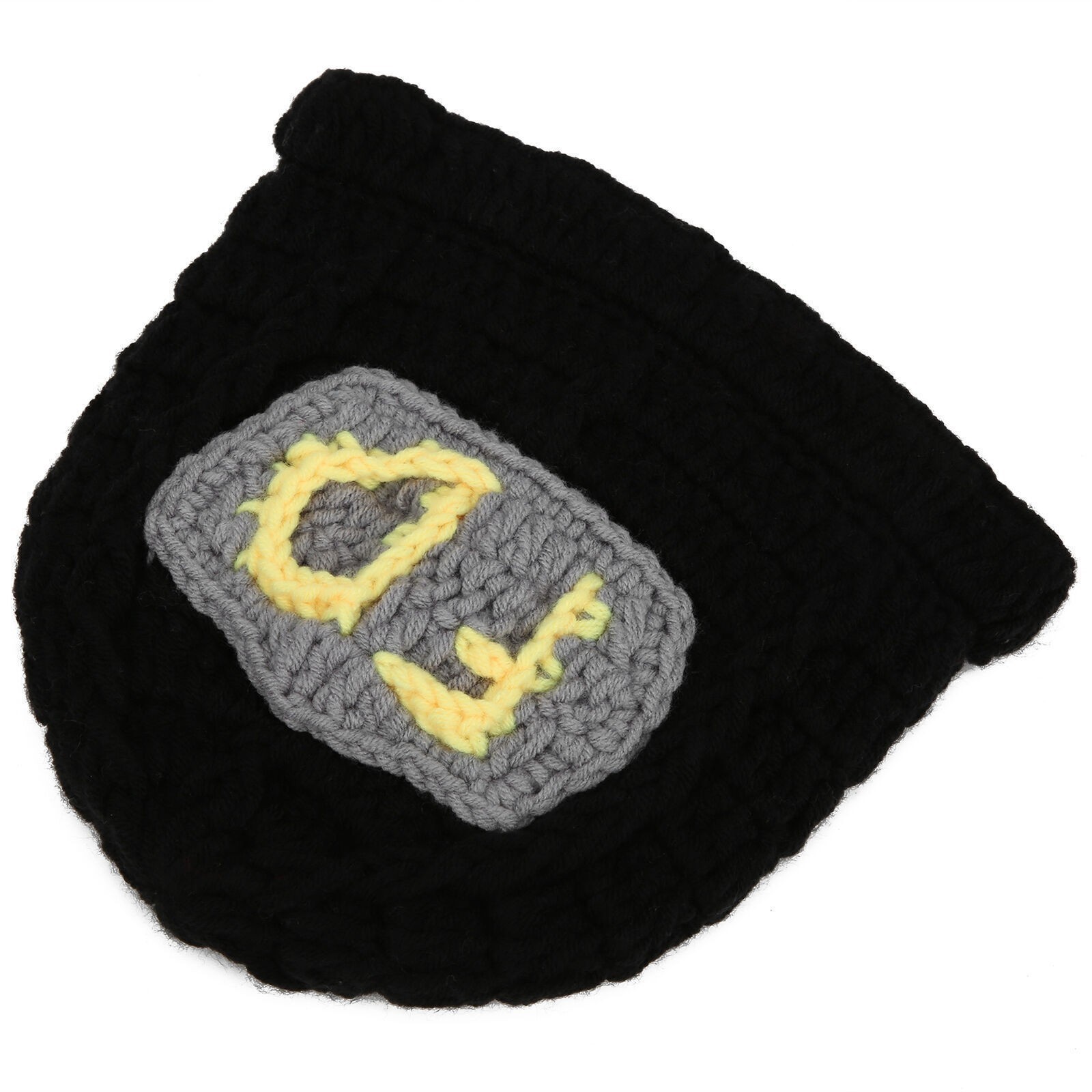 Baby Photography Props Fireman Hats Pants Outfit Crochet Hook Knitted Newborn