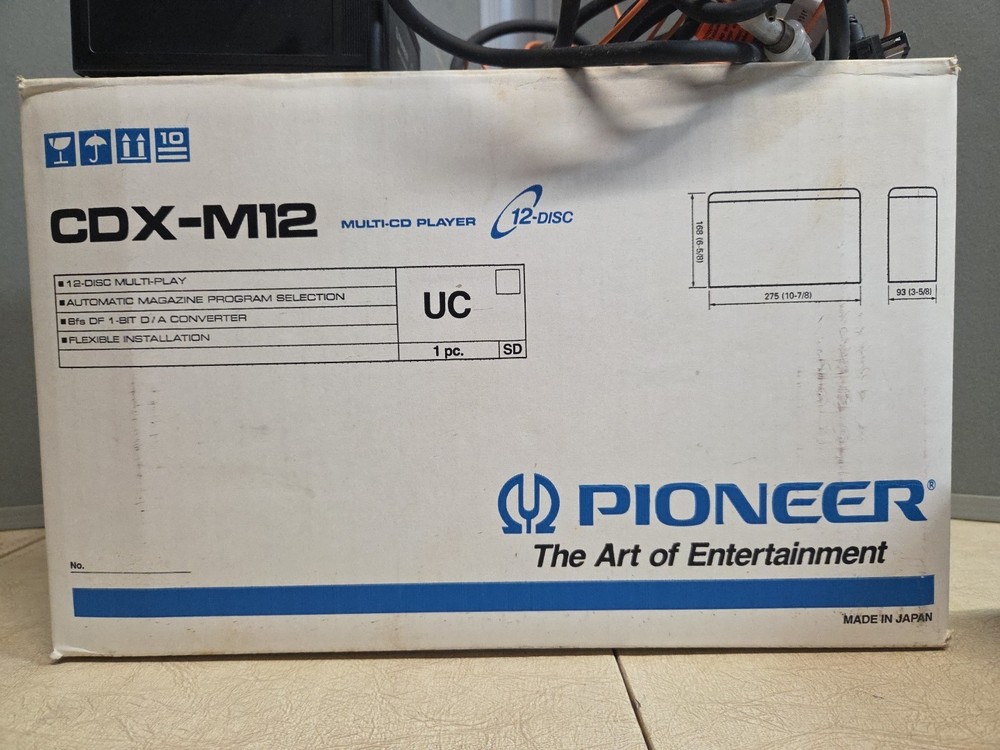 CDX-M12 Multi-CD player 12-Disc/ Compact Disc Magazine