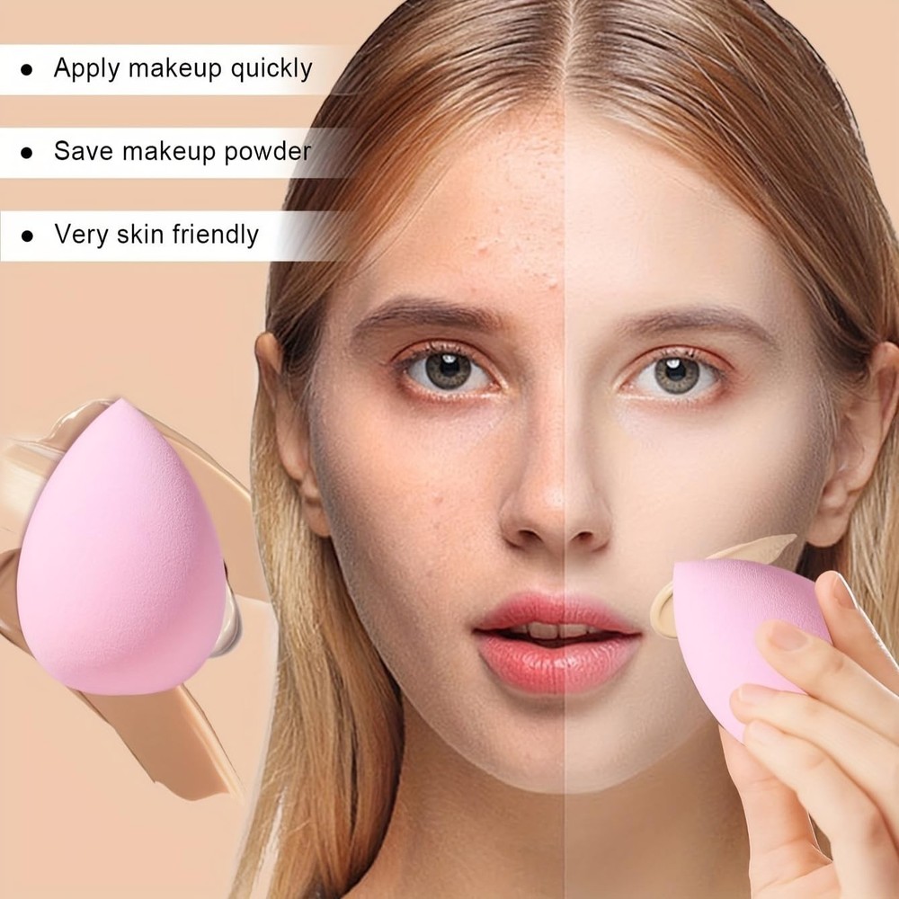 70Pcs Pink Makeup Brushes Set Professional Makeup Kit Multi-functional