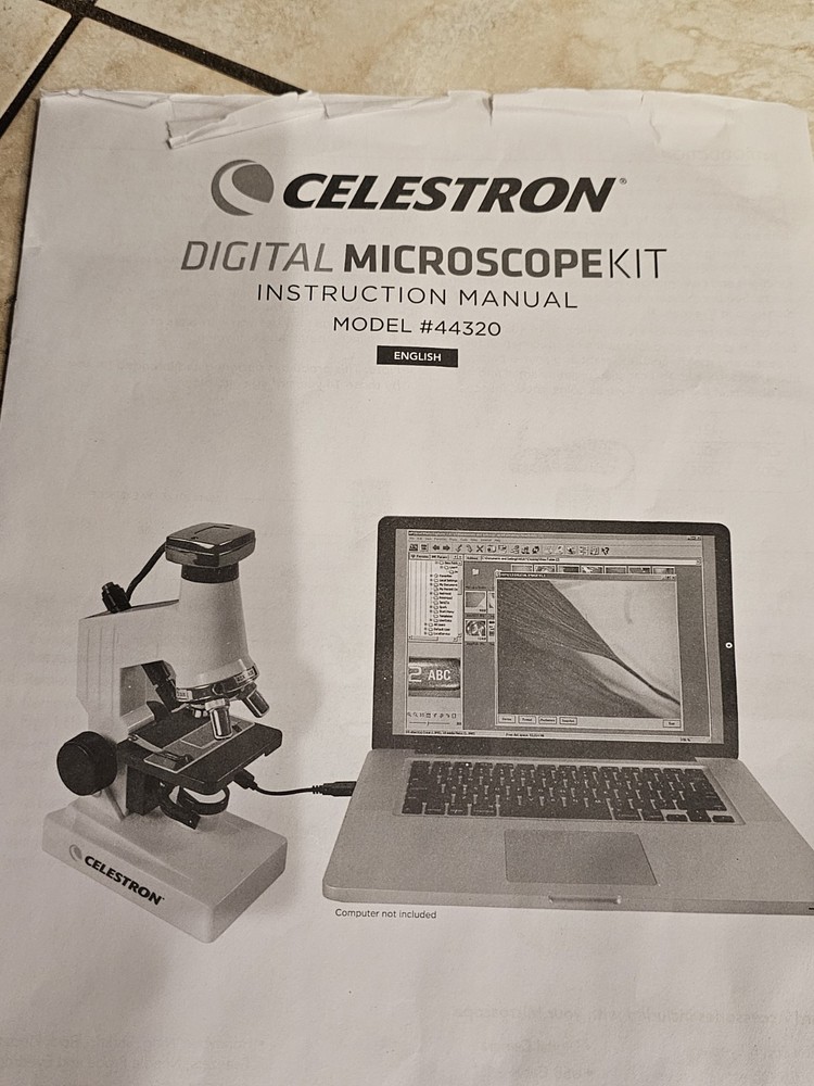 Celestron Digital Microscope Kit 40X to 600X Power