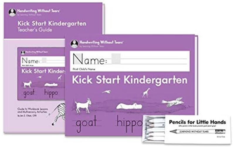 Handwriting Without Tears, Kick Start Kindergarten Printing Bundle, Age 5+,