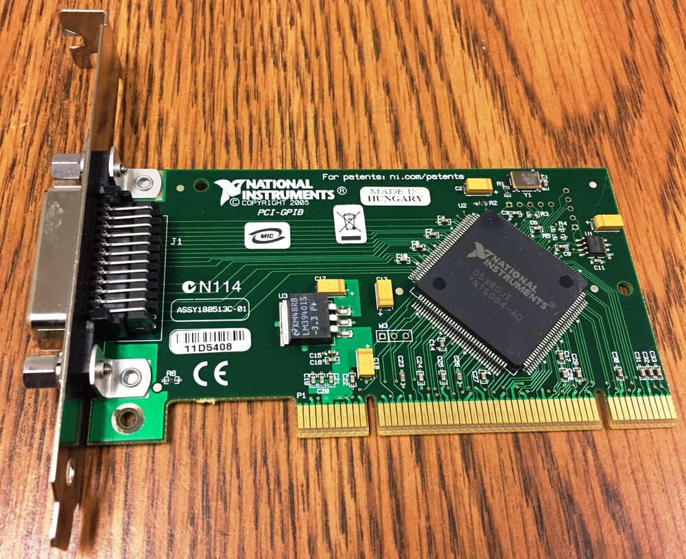 National Instruments 188513B-01 PCI-GPIB Interface Adapter Card