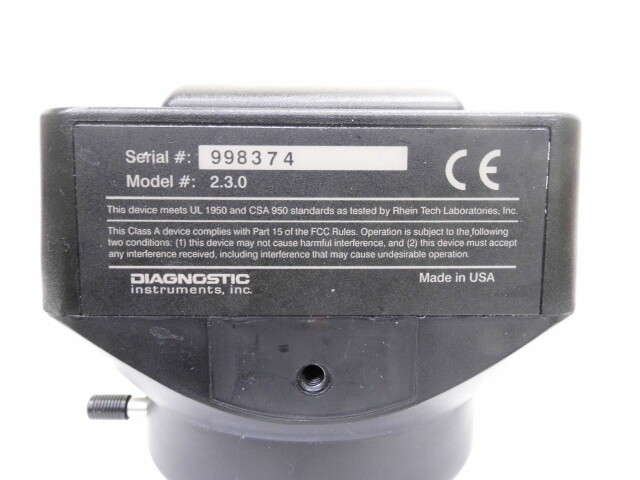 DIAGNOSTIC INSTRUMENTS RT SLIDER SPOT MODEL 2.3.0 MICROSCOPE CAMERA