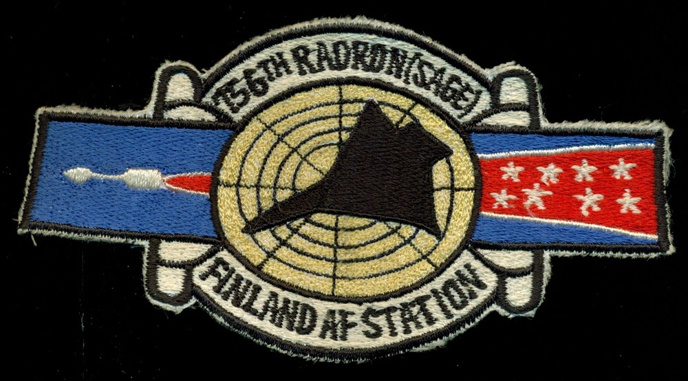 USAF 756th RADRON (SAGE) Finland AFS Patch A-3