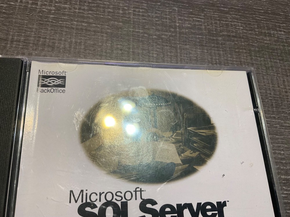 Microsoft SQL Server Version 6.5 Rare! Never Used