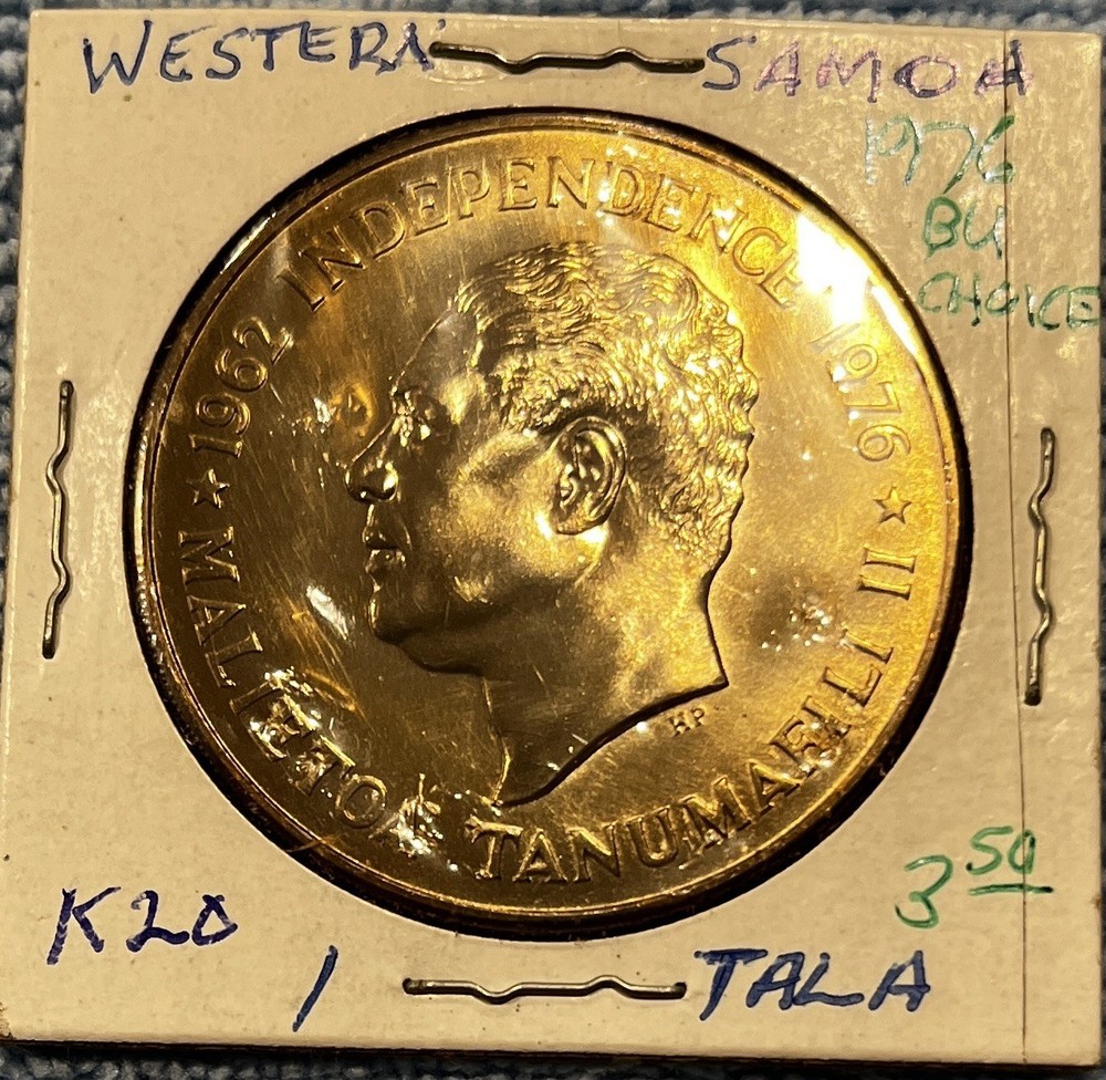 Western Samoa - 1 Tala 1976