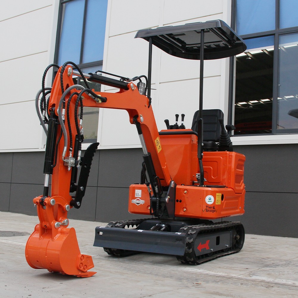 1 Ton Mini Excavator – Tracked with B&S Engine & Pilot Control System NEW