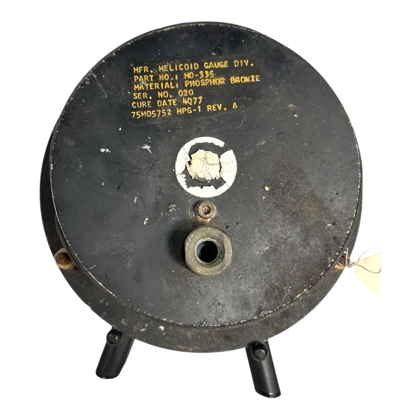 Vintage Genuine NASA Saturn V ACCO Pressure Gauge