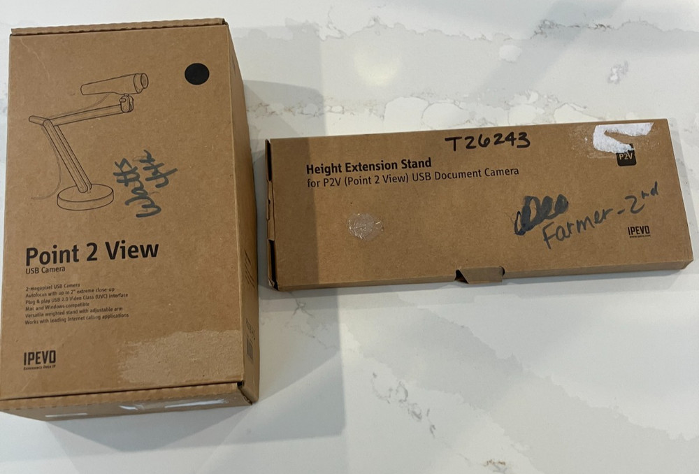 Ipevo Document Webcam CDVU-031P w/ Stand and Height Ext