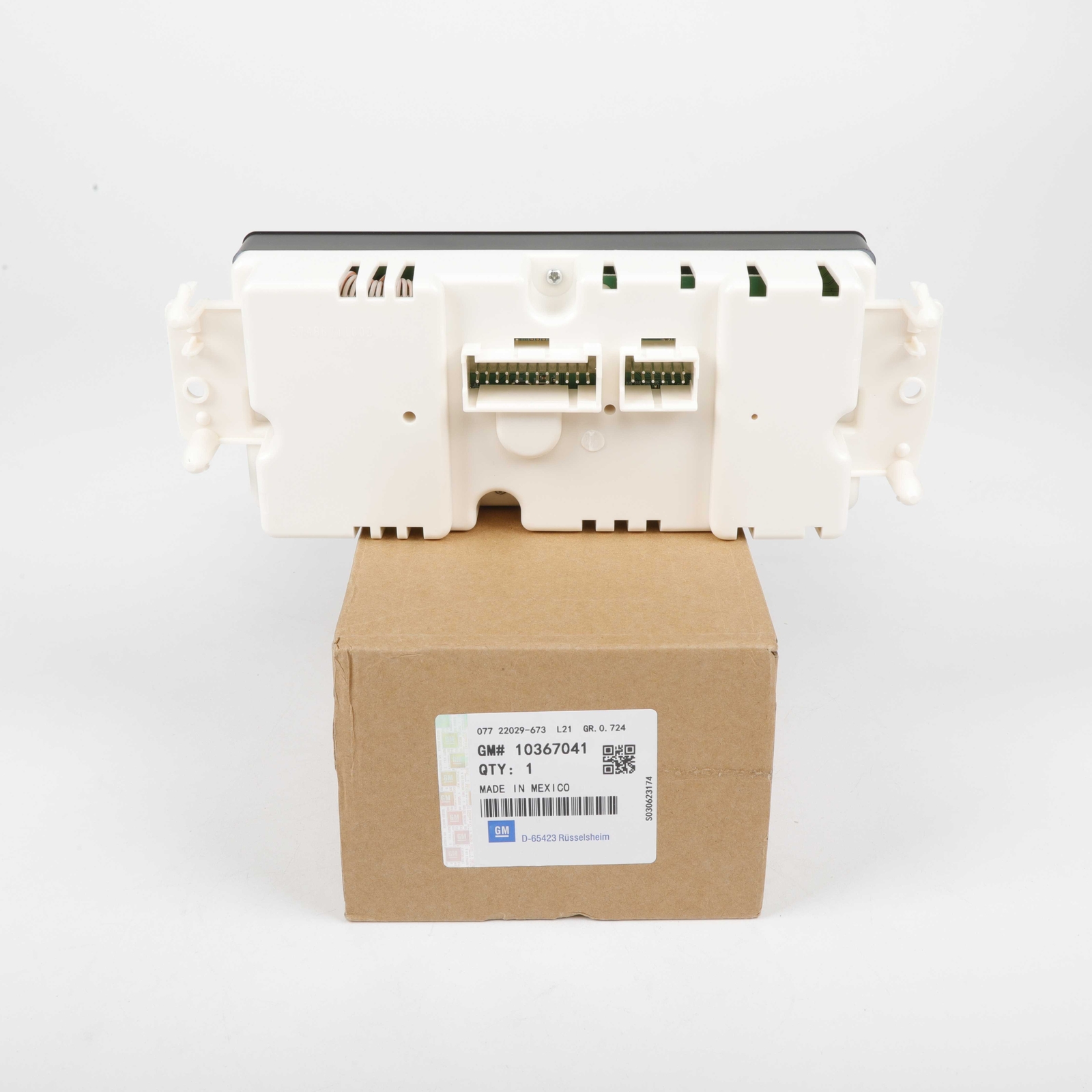 New For Chevy GMC Hummer OEM 599-211XD Heater ClimateControl AC Module Panel