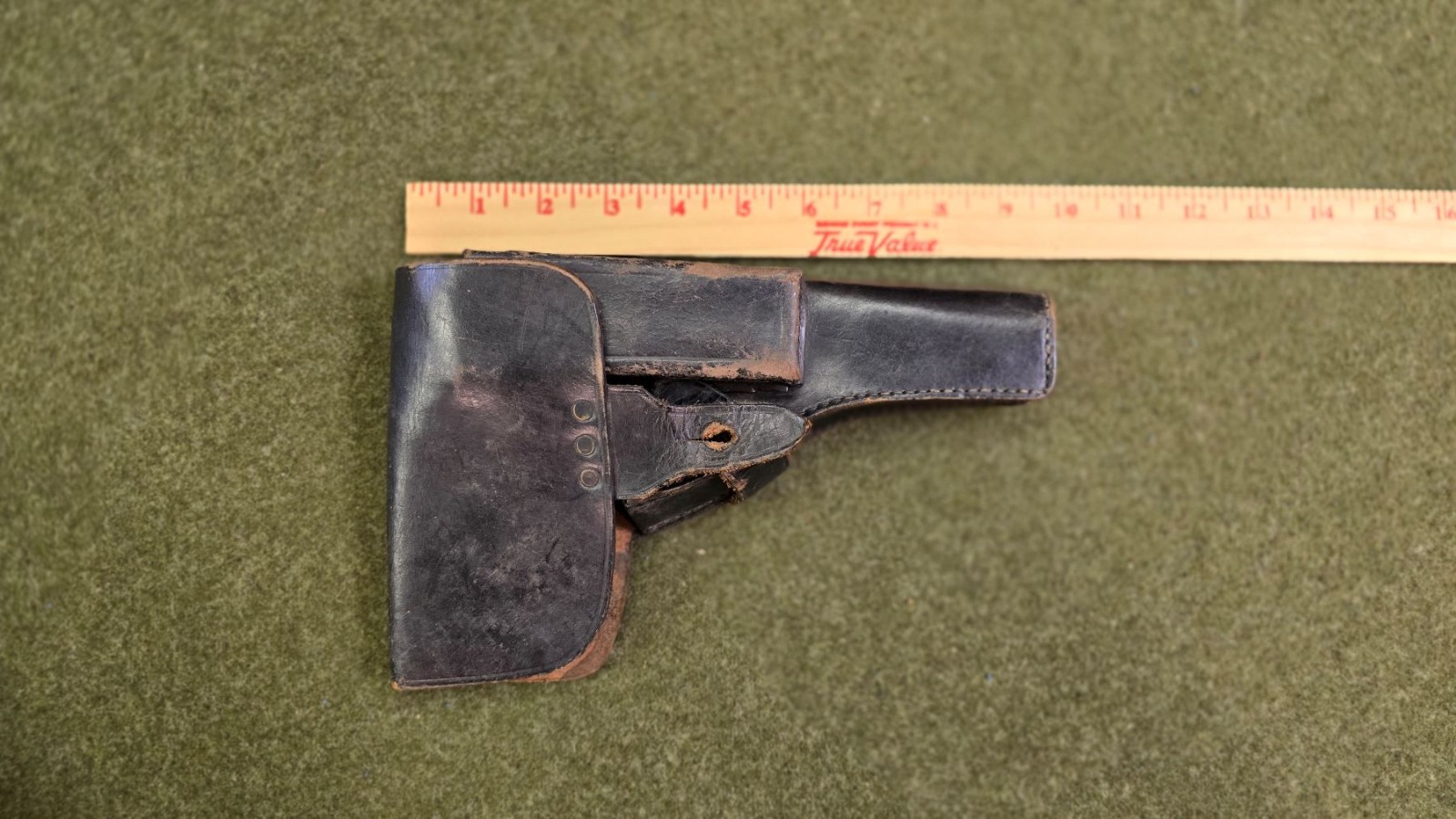 pre-WWII Spanish Military Leather Holster w/o Shoulder Strap Astra 400 Pistol