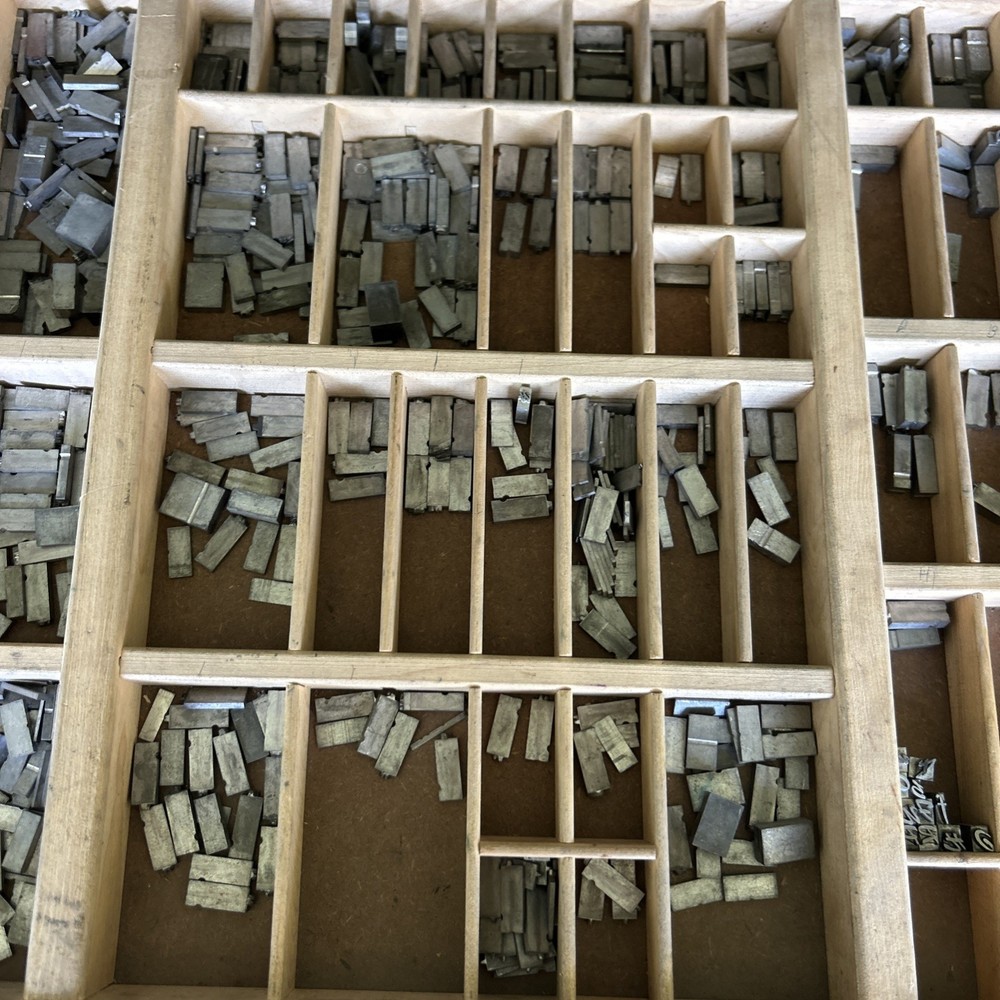 Letterpress Printer Type 24 Pt Font Print Type