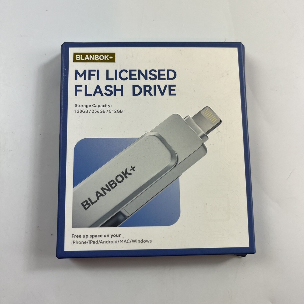Blanbok+ MFI Licensed Flash Drive 128gb