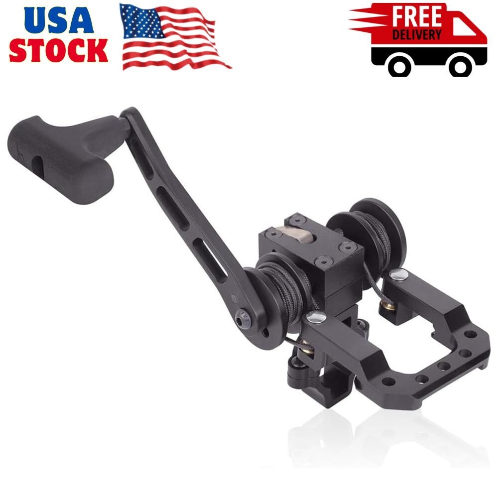 Archery Power Draw Crossbow Rope Cocking Device