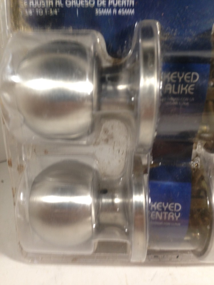 Starke Entry Office Door Knobs Keyed Entry NOS