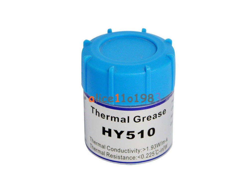 For CPU GPU Chipset Cooling HY510 10g Grey Thermal Conductive Grease Paste