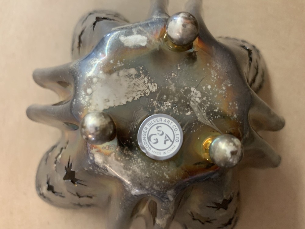 Godinger Silver Art Co LTD candle holder