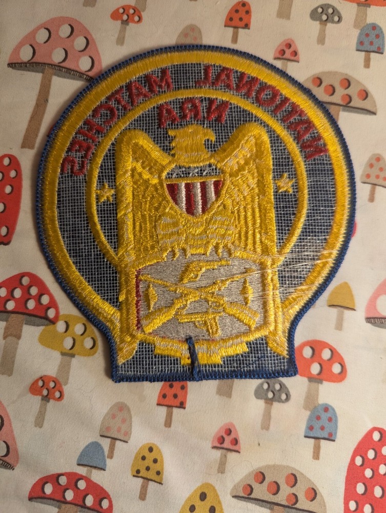 Large NRA National Matches Shooting Embroidered Patch