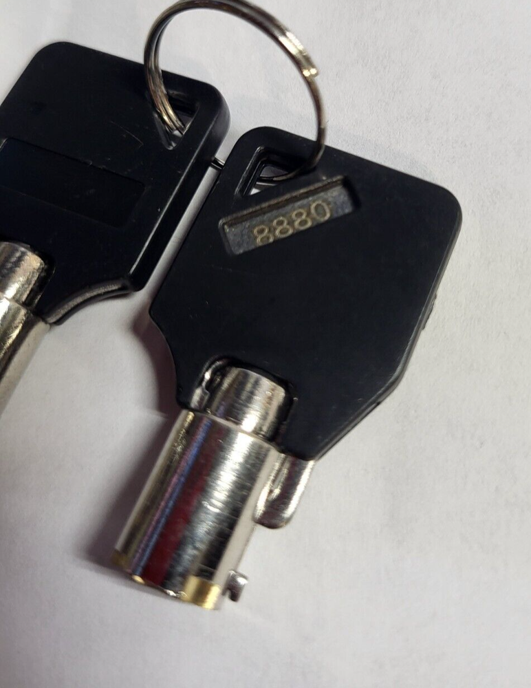 LOCK & KEY SET, SCDU/MCDU/HCDU, CASSETTE, 8880
