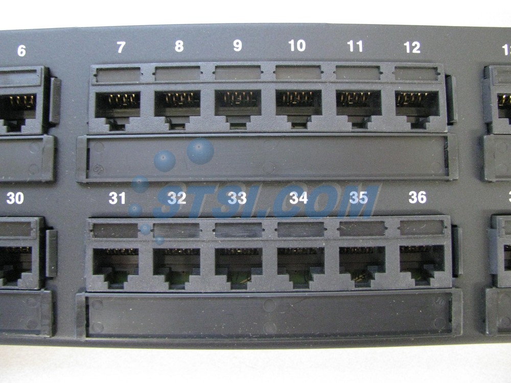 Ortronics TechChoice Cat6 48-Port Patch Panel OR-SP6U48, New Open Box ~STSI
