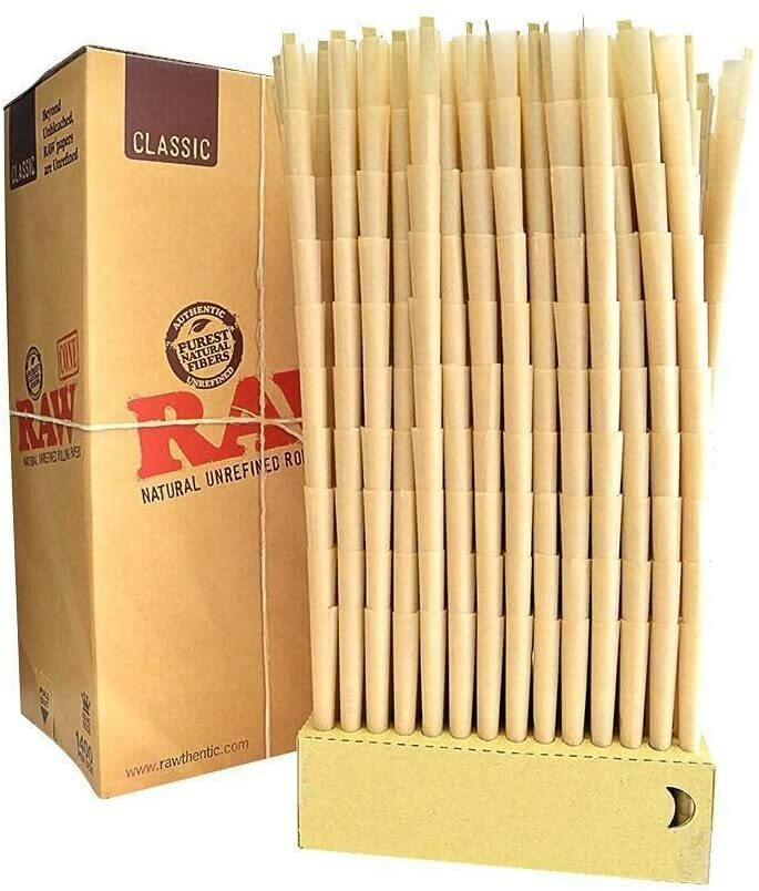 Raw Classic - King size Rolling paper Cones 1400 - BULK BUY