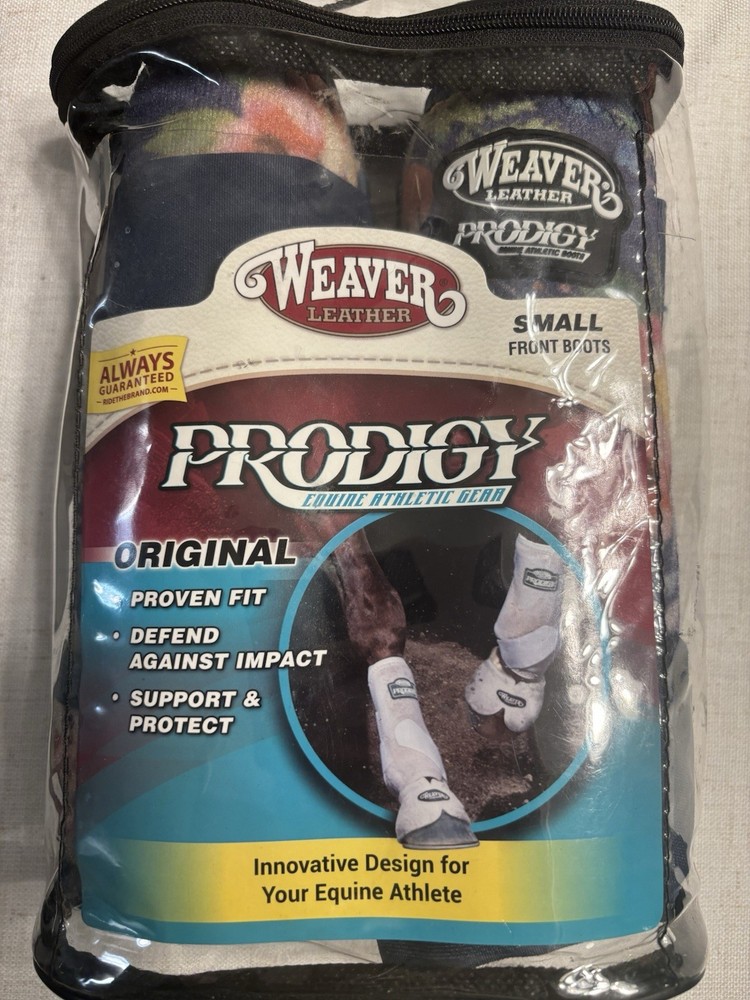 Weaver Prodigy Small Front Boots Multi Colored  Horse Leg Support